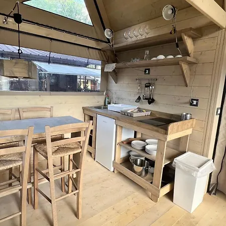 Glamping Rivabella Роскошный шатер Лекко