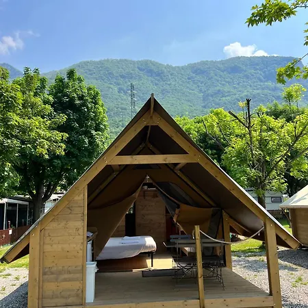 Glamping Rivabella Роскошный шатер Лекко