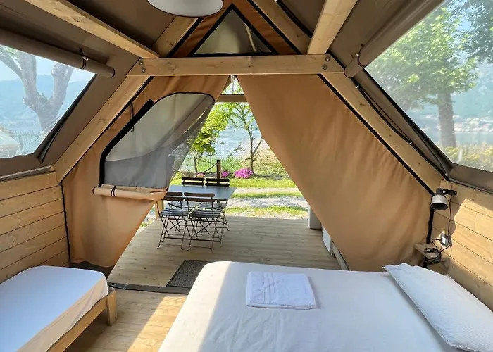 Роскошный шатер Glamping Rivabella Лекко