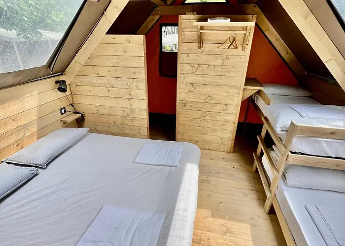 Glamping Rivabella Роскошный шатер Лекко