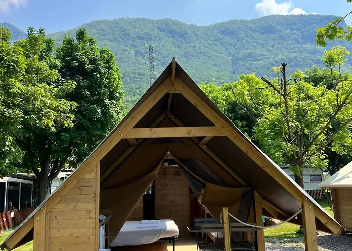 Glamping Rivabella Роскошный шатер Лекко