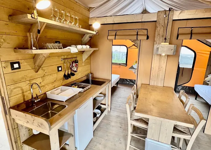 Glamping Rivabella Lyxtält