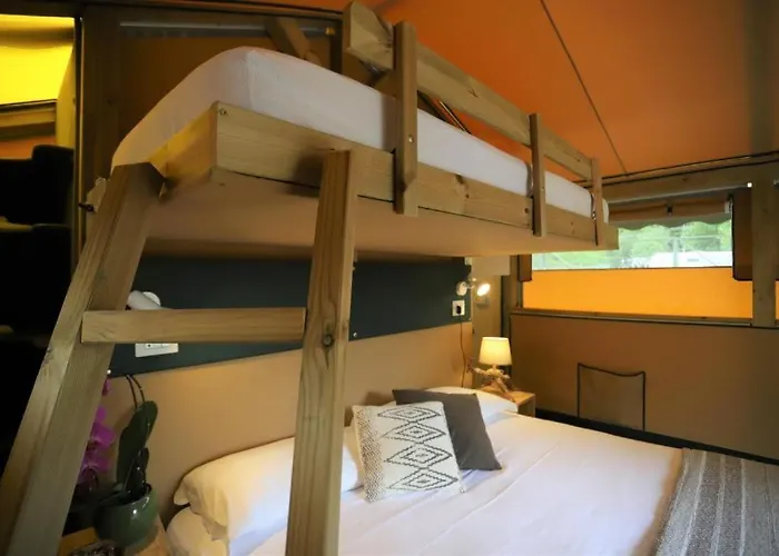 Glamping Rivabella Lüks kamp alanı Lecco