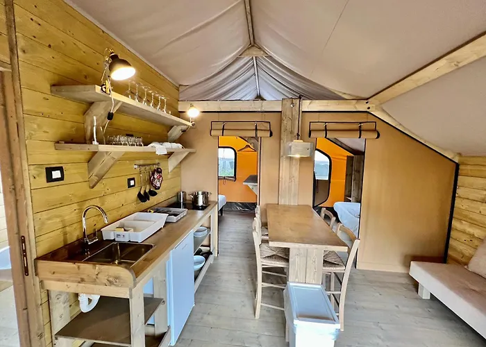 Glamping Rivabella Luksustelt *